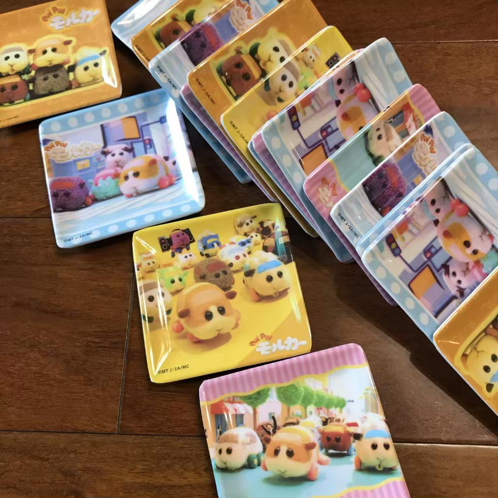 Pui Pui Molcar Plate - Bandai Melamine Dish