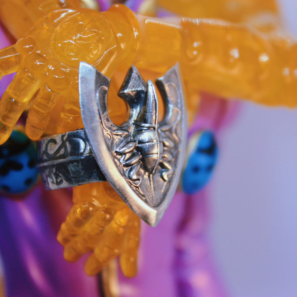Jojo's Adjustable Golden Wind Requiem Arrow Ring - FIHEROE.