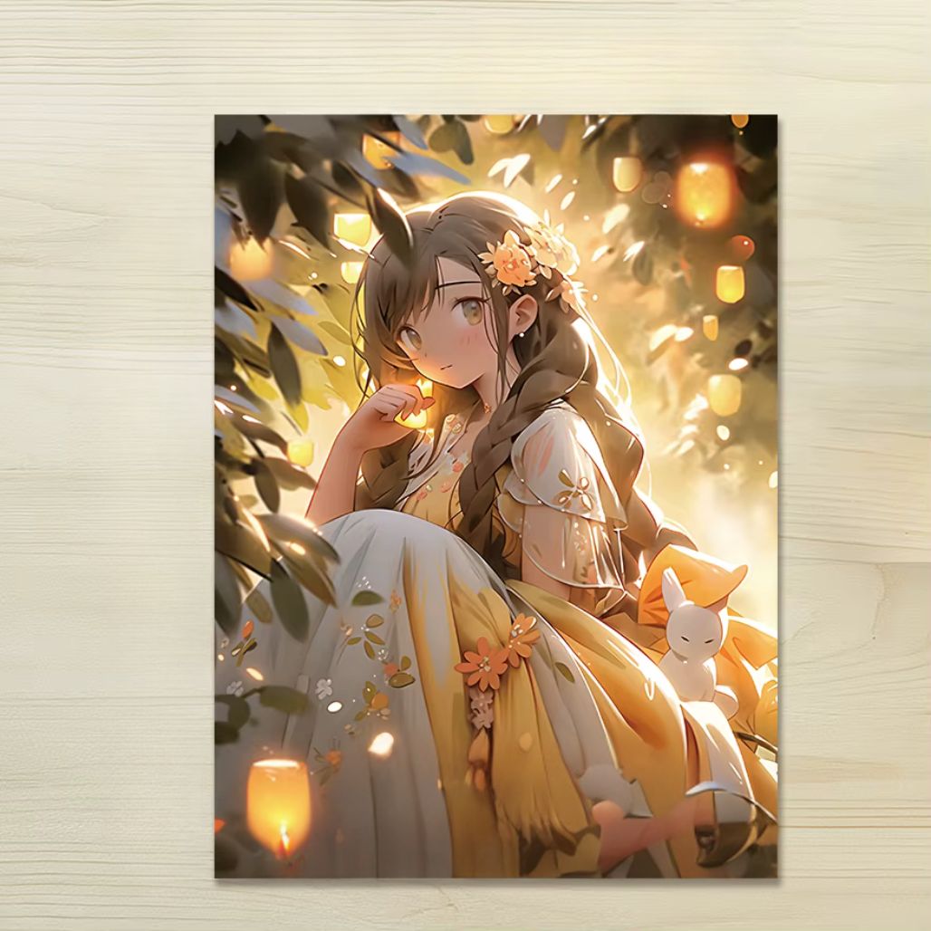 Anime Girl Coloring Book for Adults | 32 Pages - FIHEROE.