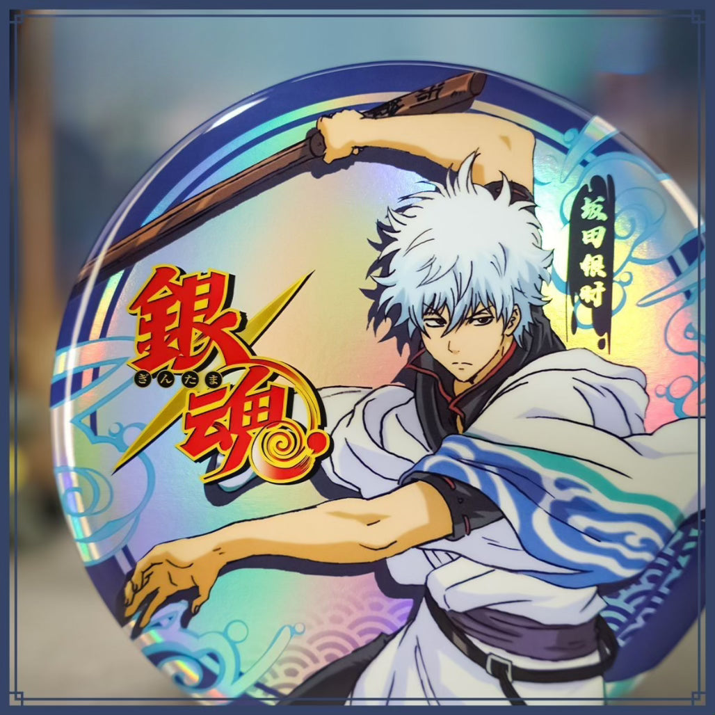 Gintama Character Pins Official Collectibles - FIHEROE.