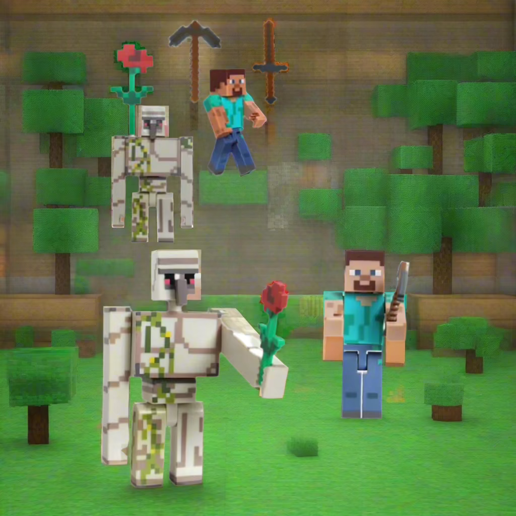 Minecraft Game Props Official Mojang Collectibles - FIHEROE.