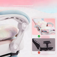 Cute Cat Ears Ergonomic Anime Gaming Chair - FIHEROE.