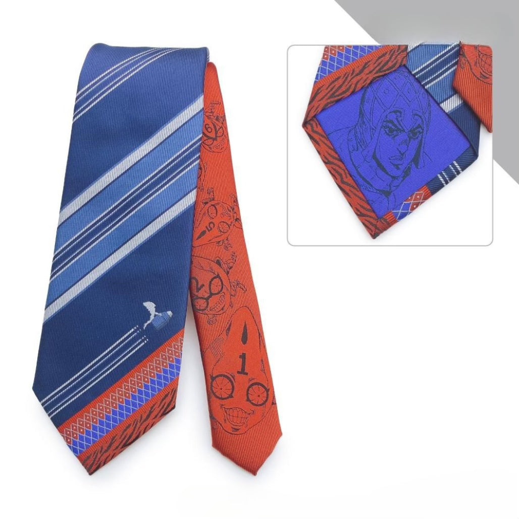 Golden Wind Jojo's Bizarre Adventure Neckties - FIHEROE.