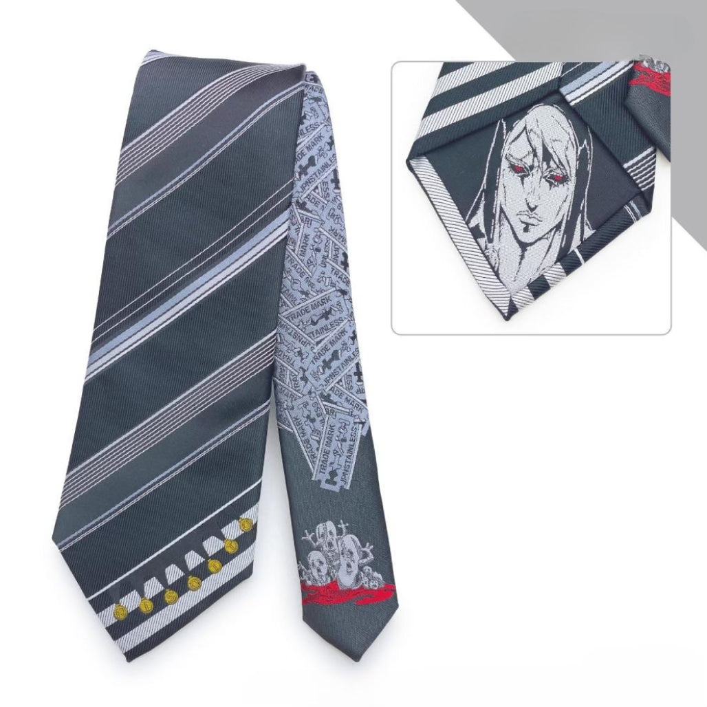 Golden Wind Jojo's Bizarre Adventure Neckties - FIHEROE.
