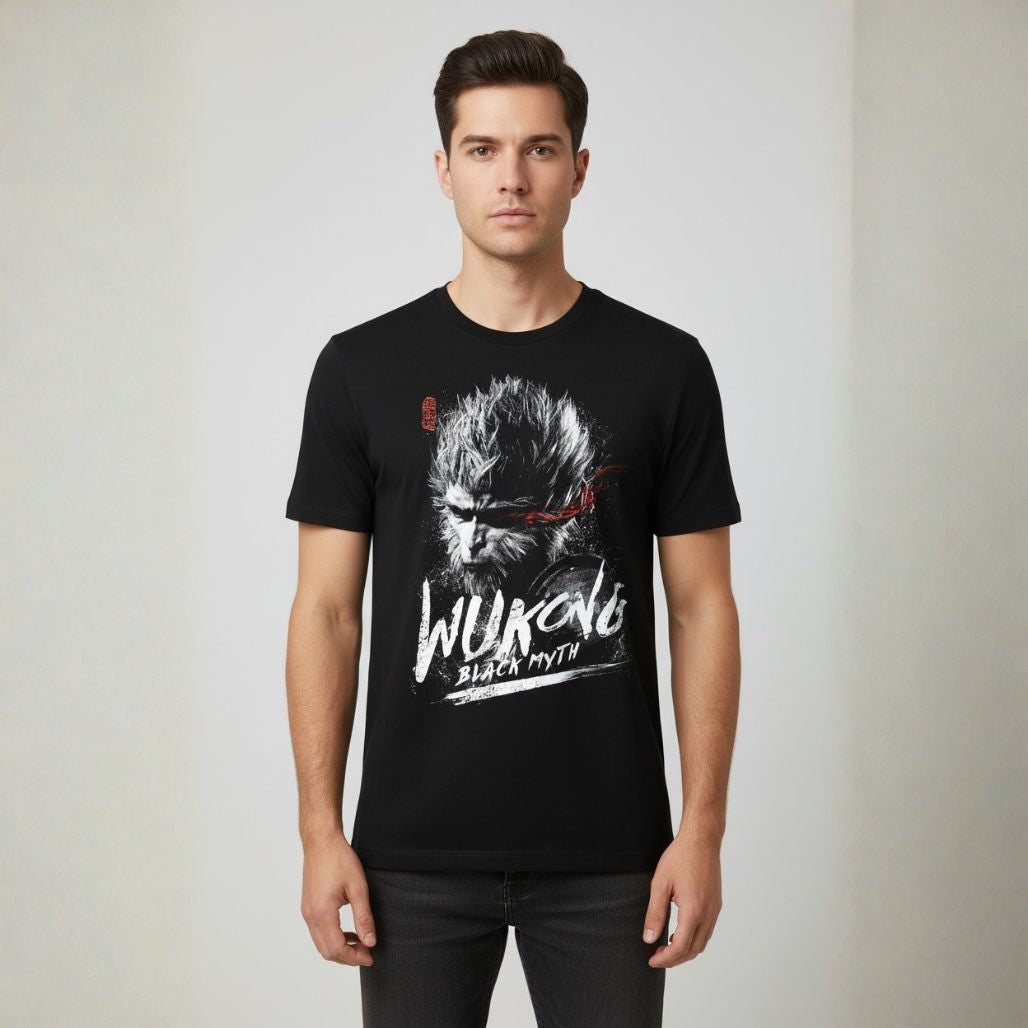 Sun Wukong The Monkey King Anime Graphic Tee