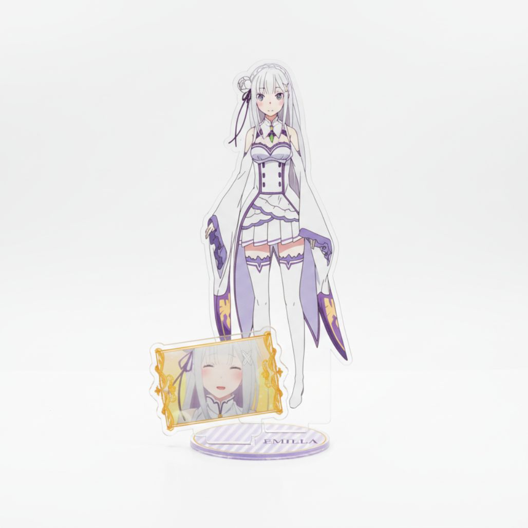 Re:ZERO Acrylic Standees - Rem & Emilia Official