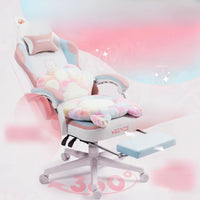 Cute Cat Ears Ergonomic Anime Gaming Chair - FIHEROE.
