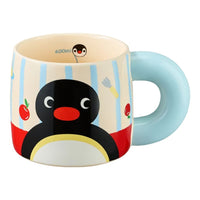 Pingu Ceramic Mug - Kawaii Anime Character Coffee Cup