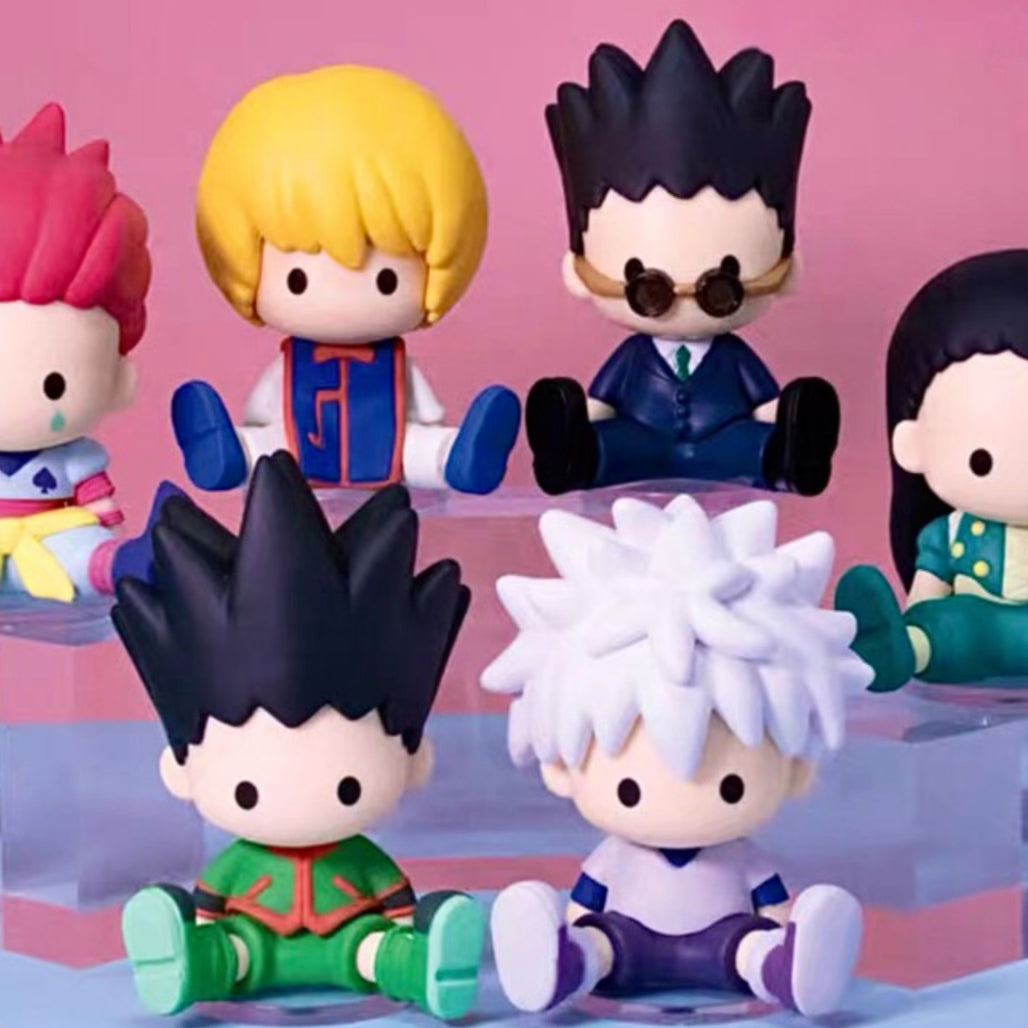 HxH Chibi Sitting Figures Blind Box Gashapon Toys - FIHEROE.