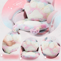 Cute Cat Ears Ergonomic Anime Gaming Chair - FIHEROE.