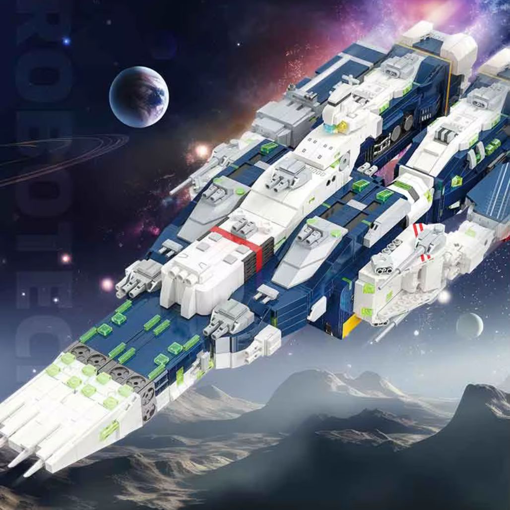 Robotech Super Dimension Fortress 1 Macross Building Set – 4682 Pieces