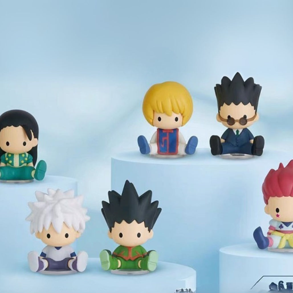 HxH Chibi Sitting Figures Blind Box Gashapon Toys - FIHEROE.