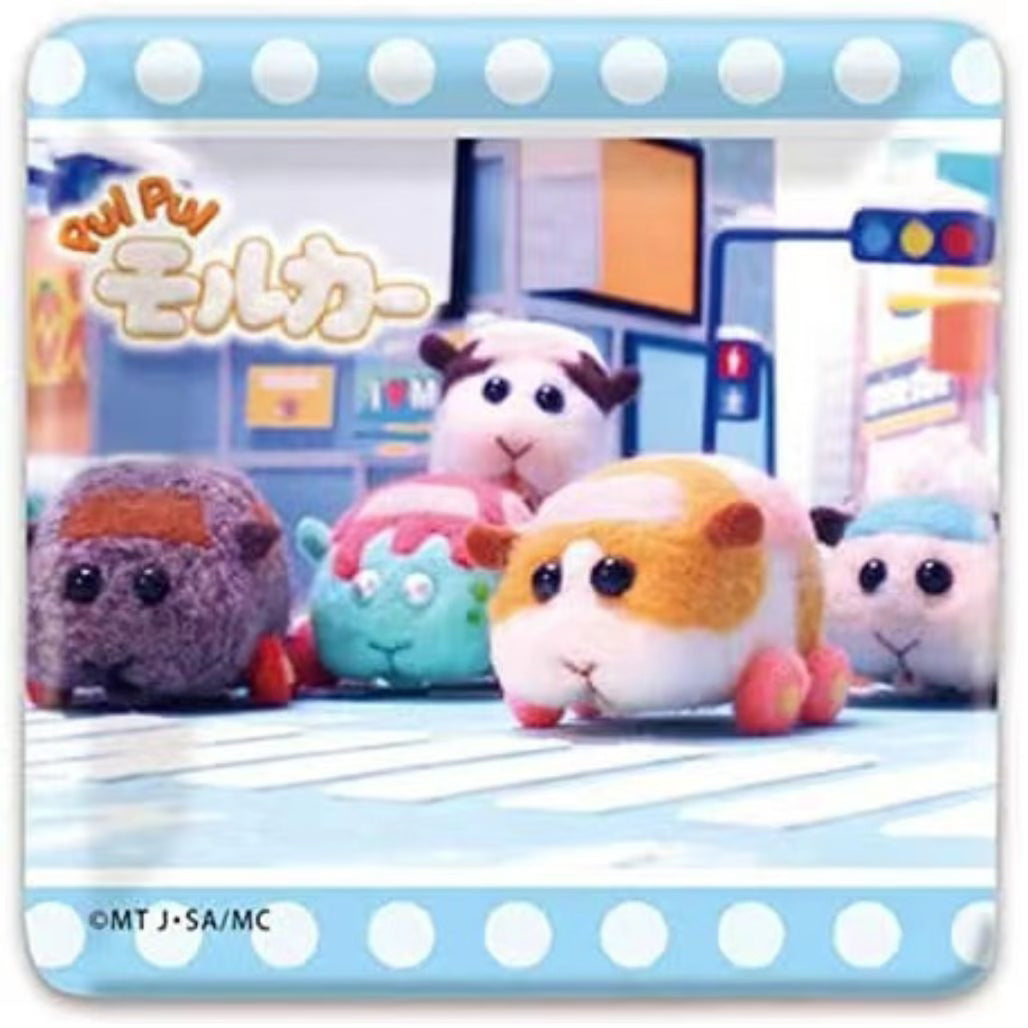 Pui Pui Molcar Plate - Bandai Melamine Dish