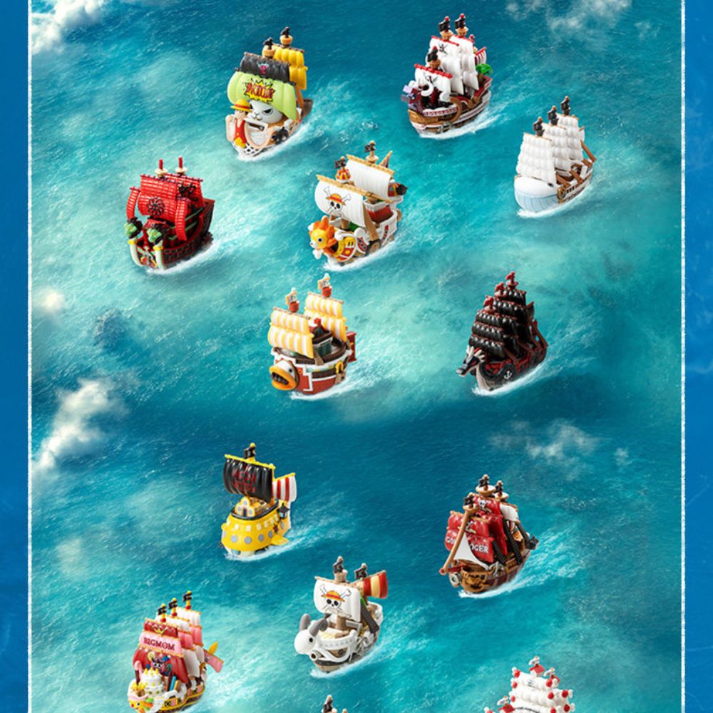 Pop Mart One Piece Grand Line Pirate Ship Blind Box