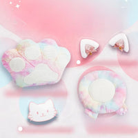Cute Cat Ears Ergonomic Anime Gaming Chair - FIHEROE.