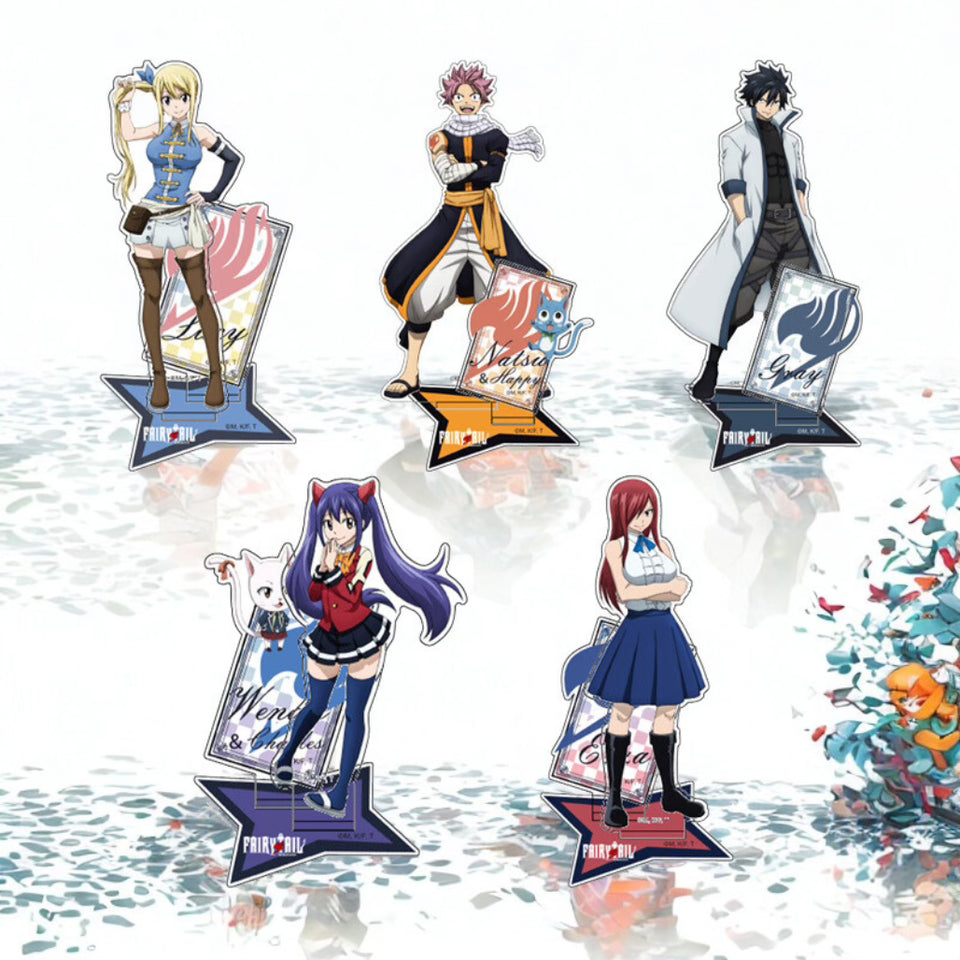 Official Fairy Tail Acrylic Stand Figures Decor – FIHEROE.