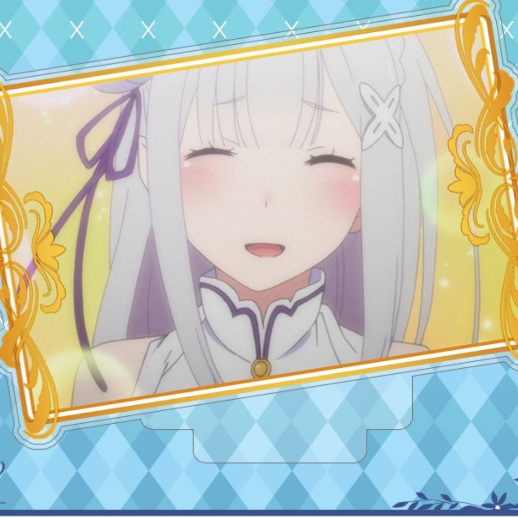 Re:ZERO Acrylic Standees - Rem & Emilia Official