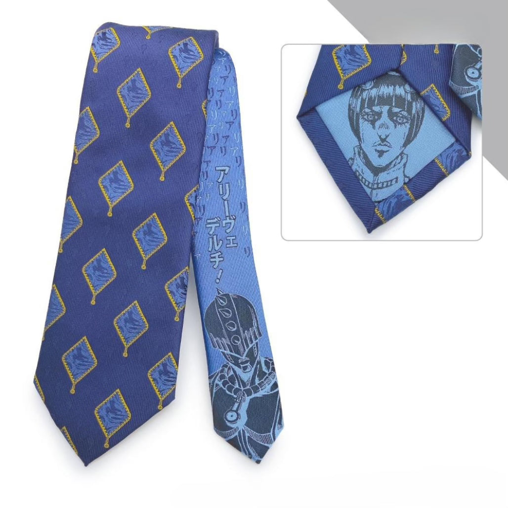 Golden Wind Jojo's Bizarre Adventure Neckties - FIHEROE.