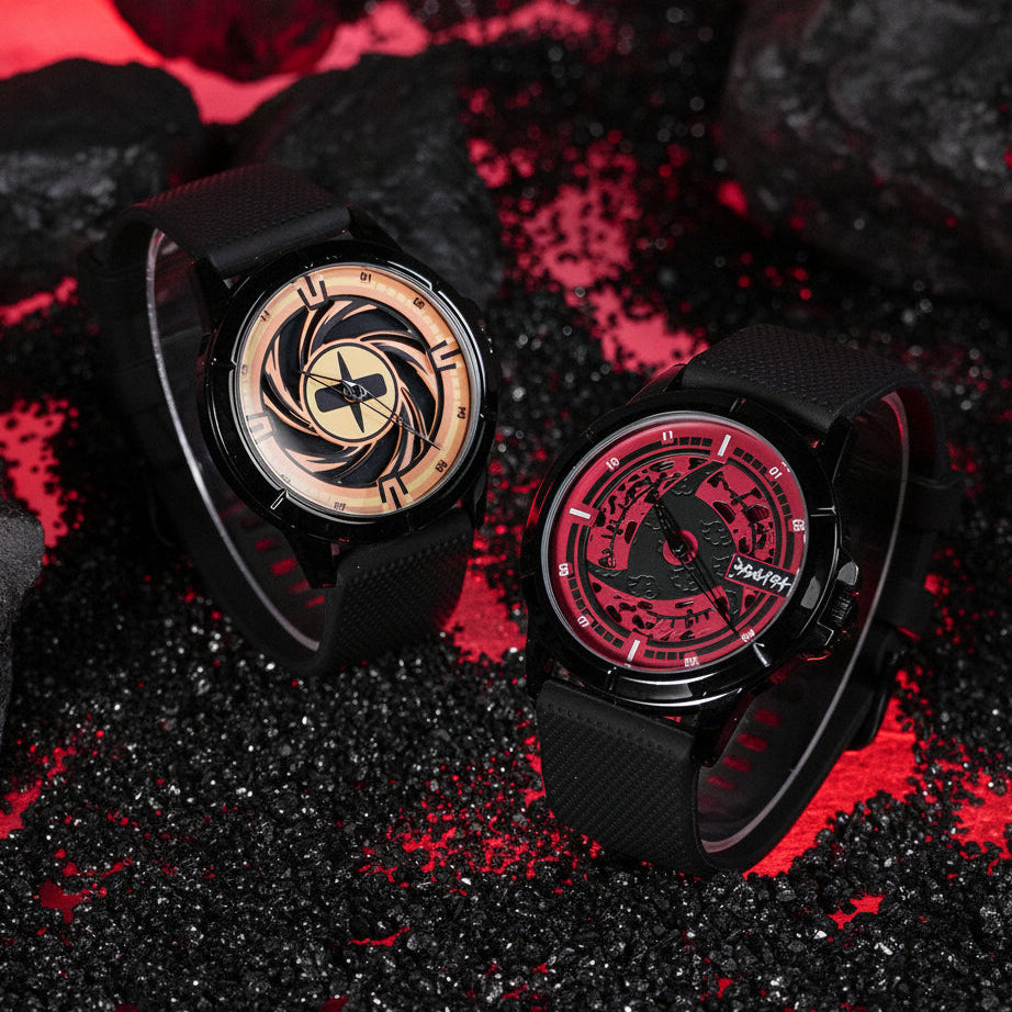 Naruto Spinning Quartz Watch – Uchiha & Sage Mode