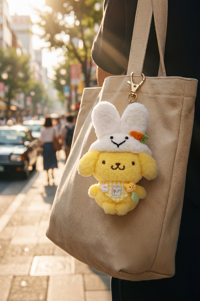 Pompompurin Sanrio Plush & Keychain | 17 Styles