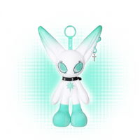 X2HOMME Moos Starry Plush Bag Charm Keychain