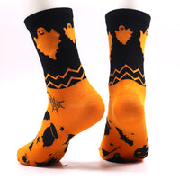 Halloween Cotton Crew Socks – Unisex Novelty Gift