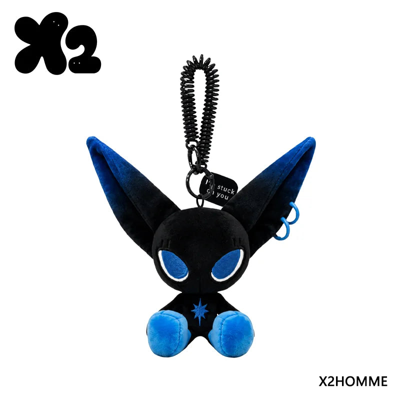 X2HOMME babymoos original plush plush couple bag pendant 2D figurine toy gift