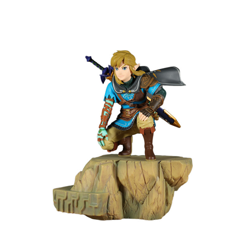 The Legend of Zelda Tears of the Kingdom Link Figure Display