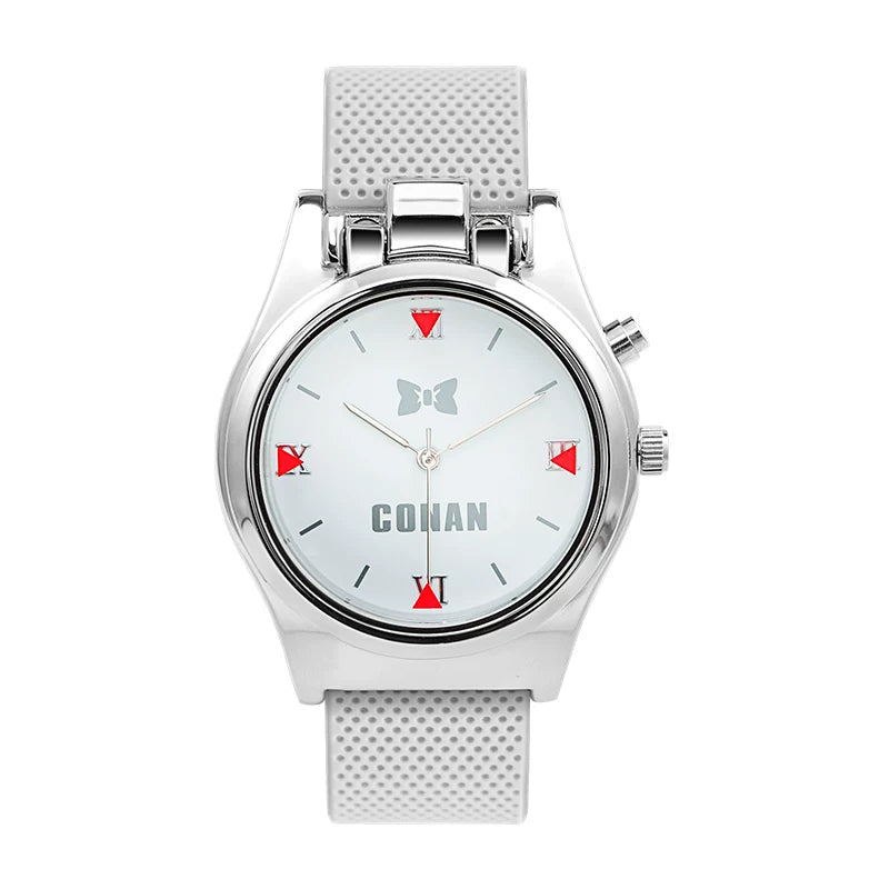 Detective Conan Lucky Stone Anime Watch with Flip-Open Cover