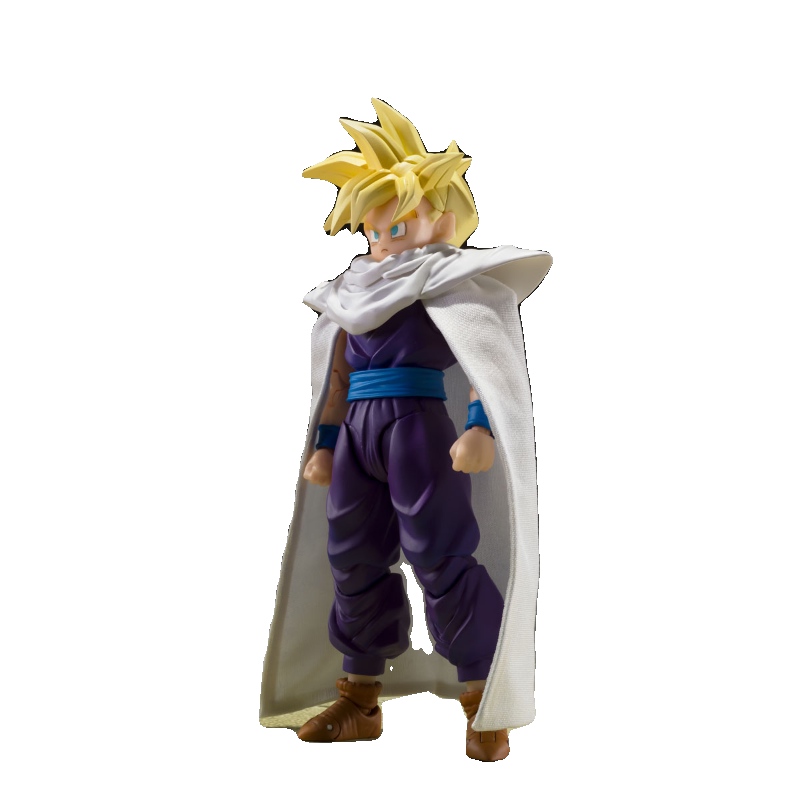 In stock Bandai SHF Dragon Ball Z Super Saiyan Son Gohan Super 2 Warrior Who Surpasses Goku