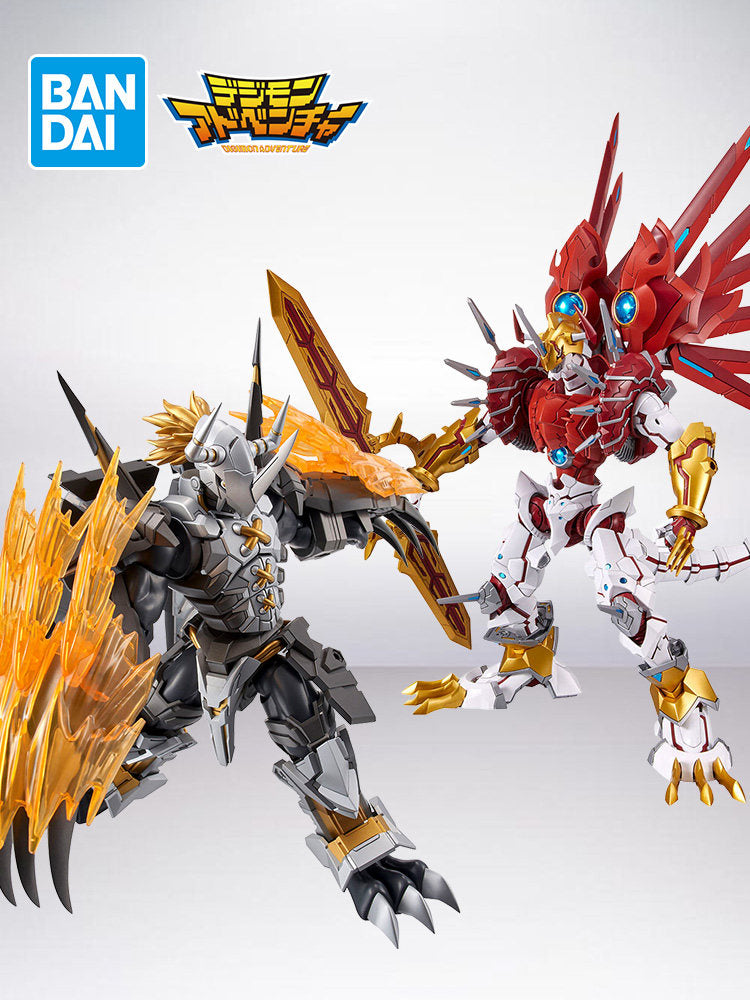 Bandai Battle Tyrannosaurus Asset Model Figure FRS Digimon Caesar Tyrannosaurus Mecha Dragonmon