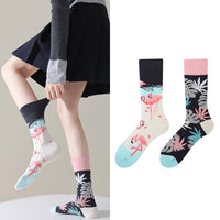 Mismatched Novelty Crew Socks | 2-Pair Set