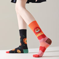 Mismatched Novelty Crew Socks | 2-Pair Set