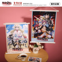 Fairy Tail Official Genuine Spray Canvas Hanging Picture Anime Periphery Naz Lucy Wall Painting Poster Mural