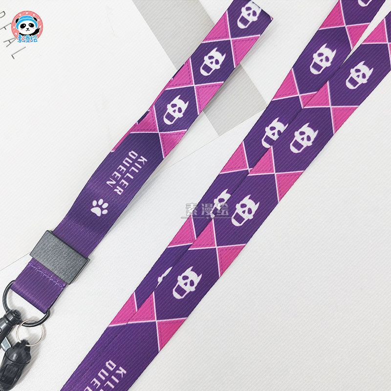JoJo's Bizarre Adventure Anime Lanyard & Wrist Strap