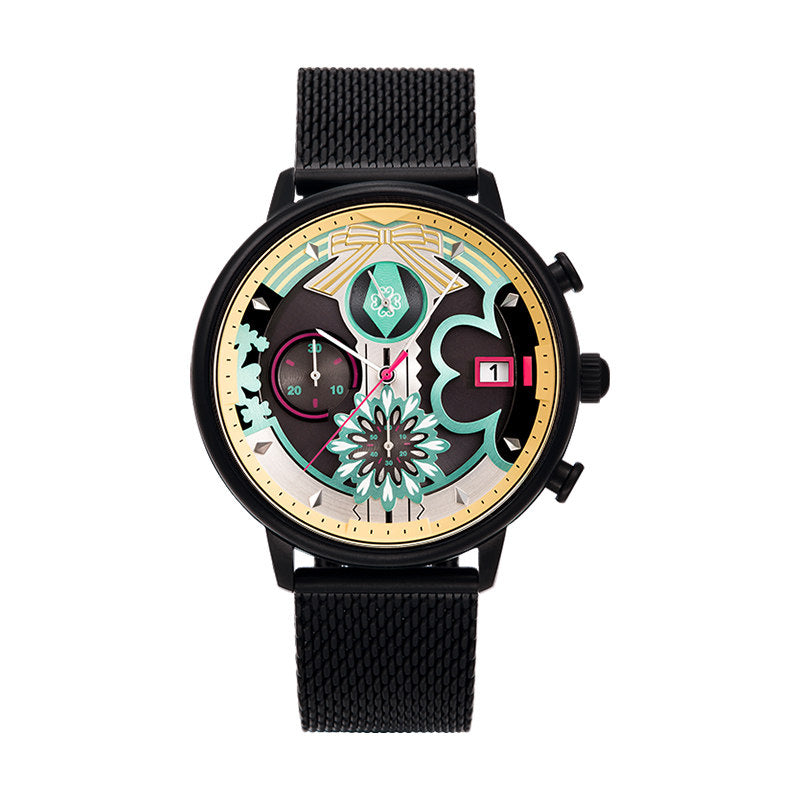 Lucky Stone Hatsune Miku Watch Official Mill Co-branded 2D Anime Peripherals MIKU Light Drive Quartz Watch