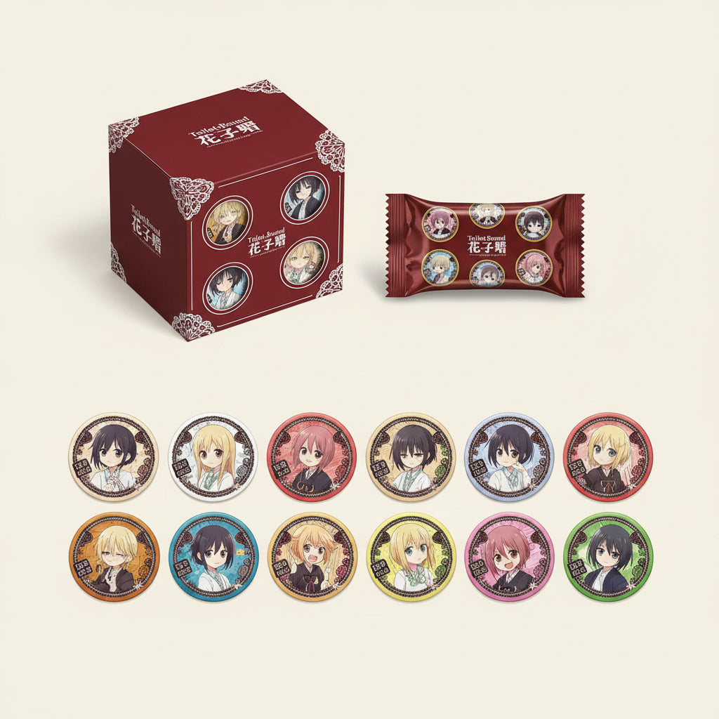 Toilet-Bound Hanako-kun Blind Box Pin Badge & Card Set