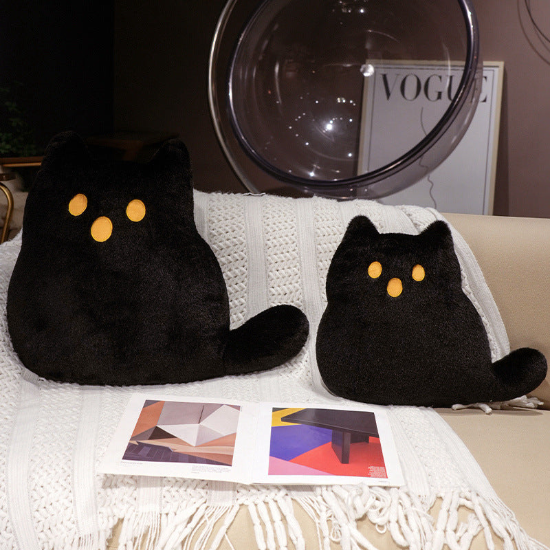 Ghost Cat Plush Pillow | Halloween Kawaii Cushion