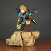 The Legend of Zelda Tears of the Kingdom Link Figure Display