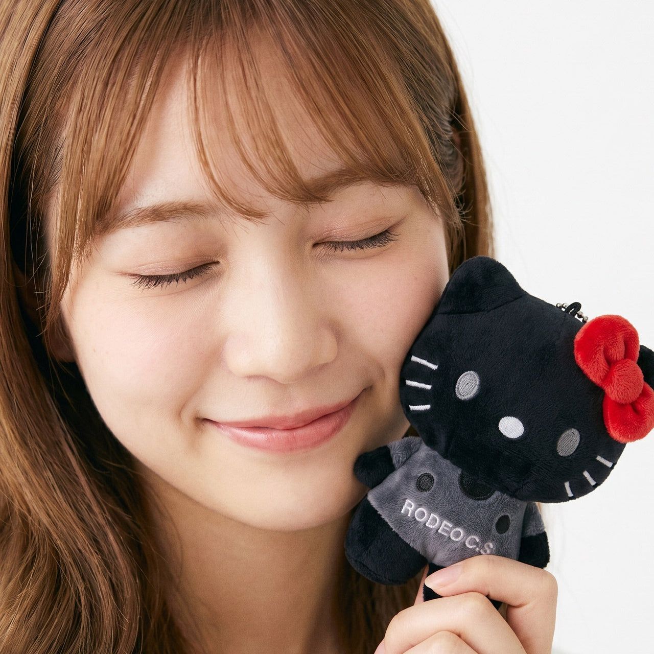 Hello Kitty FLASTAR Plush Bag Charm Keychain 10CM