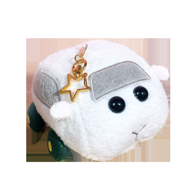 PUI PUI Molcar Plush Coin Purse Keychain with Star Bag Charm