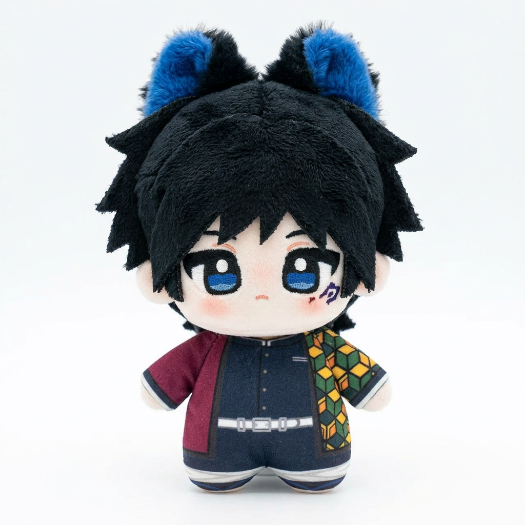 Demon Slayer Chibi Plush Keychain Doll