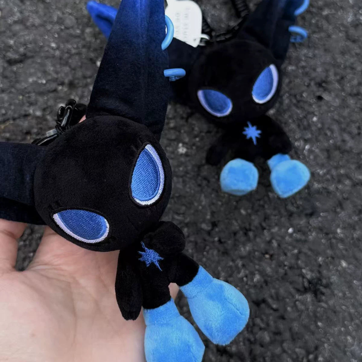 X2HOMME babymoos original plush plush couple bag pendant 2D figurine toy gift