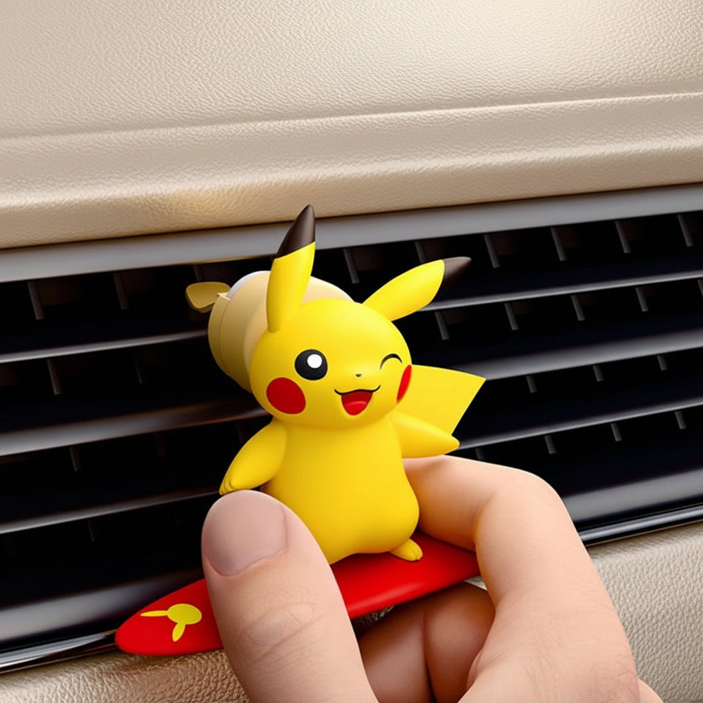 Pikachu Car Air Freshener Vent Clip Aromatherapy Blind Box