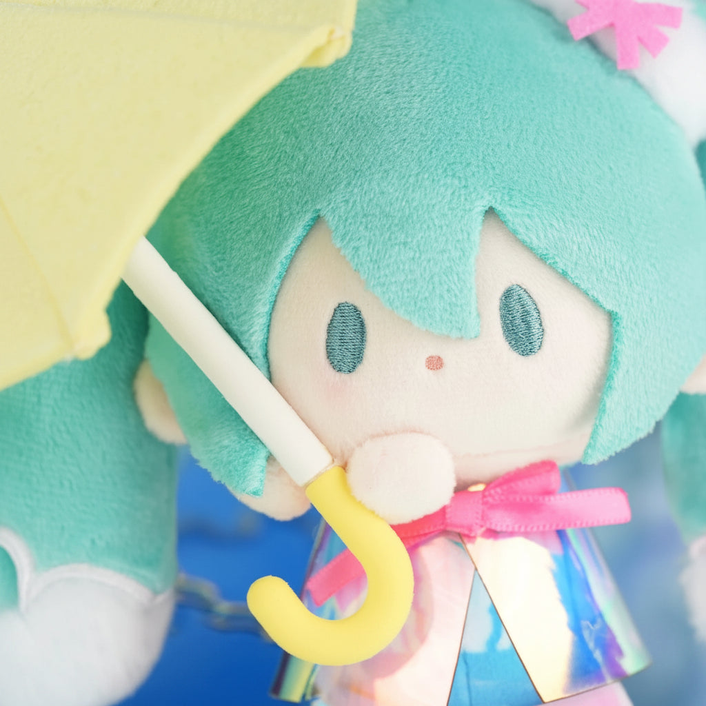 Genuine Hatsune Miku Hatsune Yuyin series babyQ plush doll pendant miku official millet