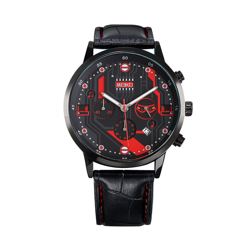 MEIKO Overture Six-Hand Quartz Watch by Lucky Stone