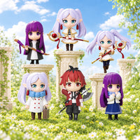 Toy Club Authentic Frieren Series Characters Mini Doll charm, Keychain blind box, pendant, gift merchandise