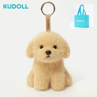 KUDOLL Kushima doll cute super cute golden retriever JIKO plush pendant bag pendant plush doll present