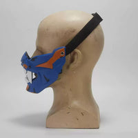 Valorant Night Killing, Half-Face Mask, Game Peripherals, Cosplay, Halloween Comic-Con Costumes, Props