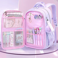 Sanrio Girls School Backpack | Kuromi My Melody